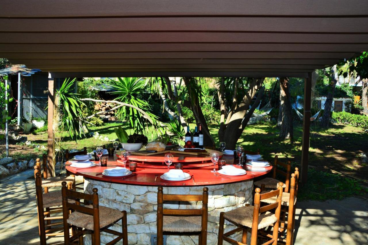 Villa Sitges El Ranch Amaizing Outdoor Areas Beaches At 5 Minutes Walk Sitges At 15 Min Drive Ac Pool Jacuzzi & Garden Xxl Калафелл Экстерьер фото
